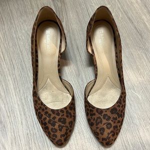 Naturalizer Leopard print 2 inch heels